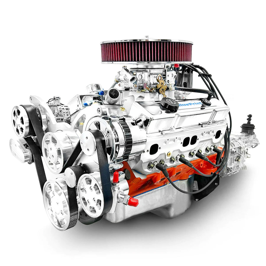BluePrint Engines B427KTKX Standard Edition GM Compatible Builder Series - Carb - Polished Pulley Kit