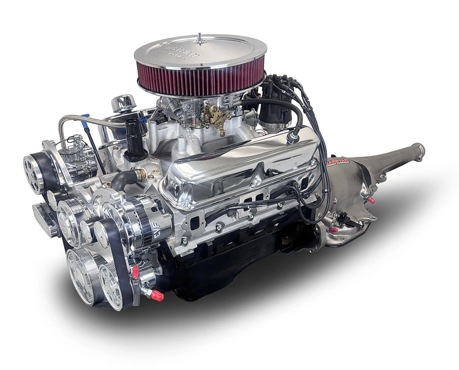 BluePrint Engines BC408K727 Standard Edition Chrysler Compatible Builder Series - Carb - Polished Kit