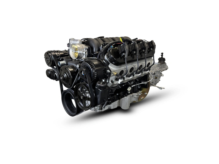 BluePrint Engines BLS4273KBTKX Standard Edition GM LS Compatible Builder Series - EFI - Black Pulley Kit