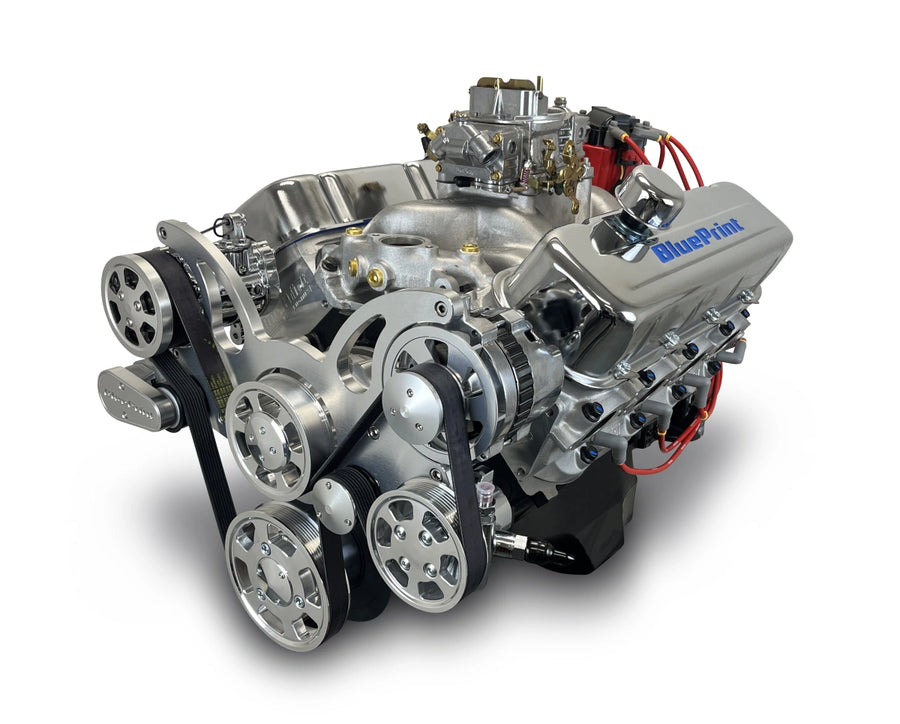BluePrint Engines BP454CTCK 454CI GM Big Block Compatible Deluxe Dressed -Carb -Polished Kit
