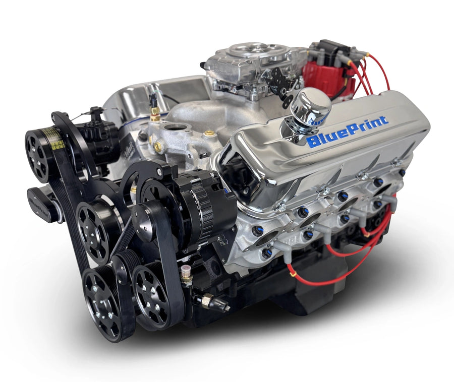 BluePrint Engines BP454CTFKB 454CI GM Big Block Compatible Deluxe Dressed -EFI -Black Kit