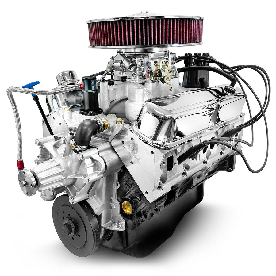 BluePrint Engines BPC4085CTCD 408CI Chrysler Small Block Compatible Deluxe Dressed -Carb
