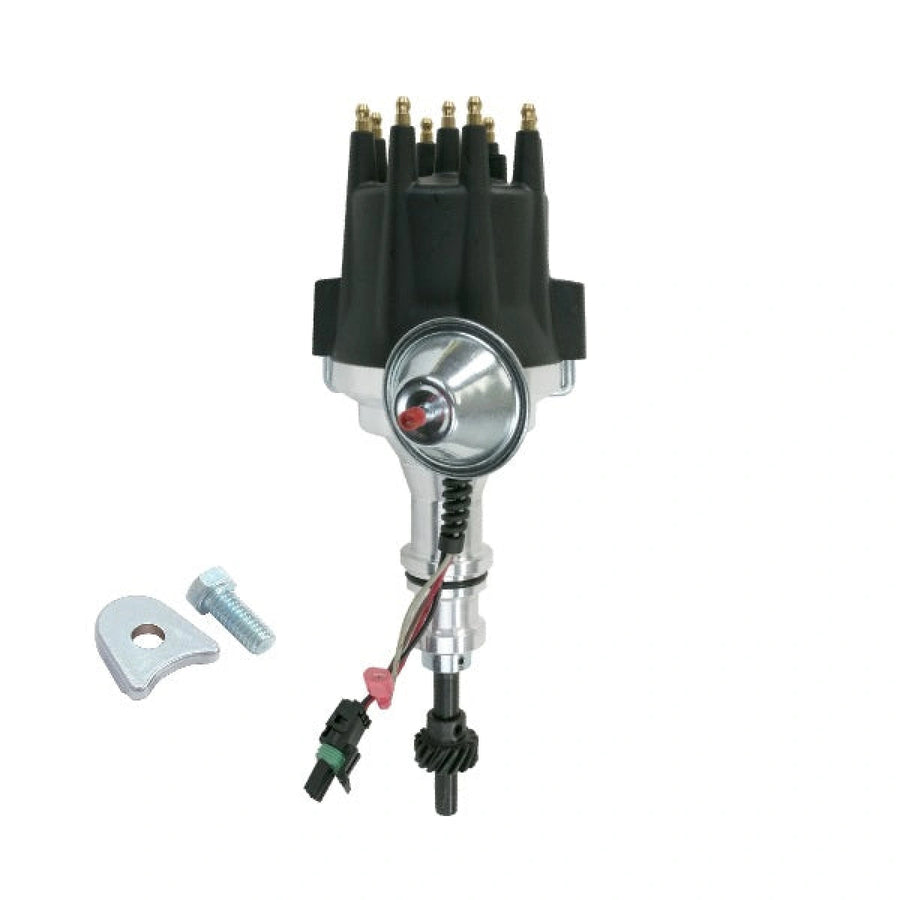 BluePrint Engines BPP3023BK Pro Series Ready to Run Distributor, Ford SB 289302W, V8 Engine, Black Cap
