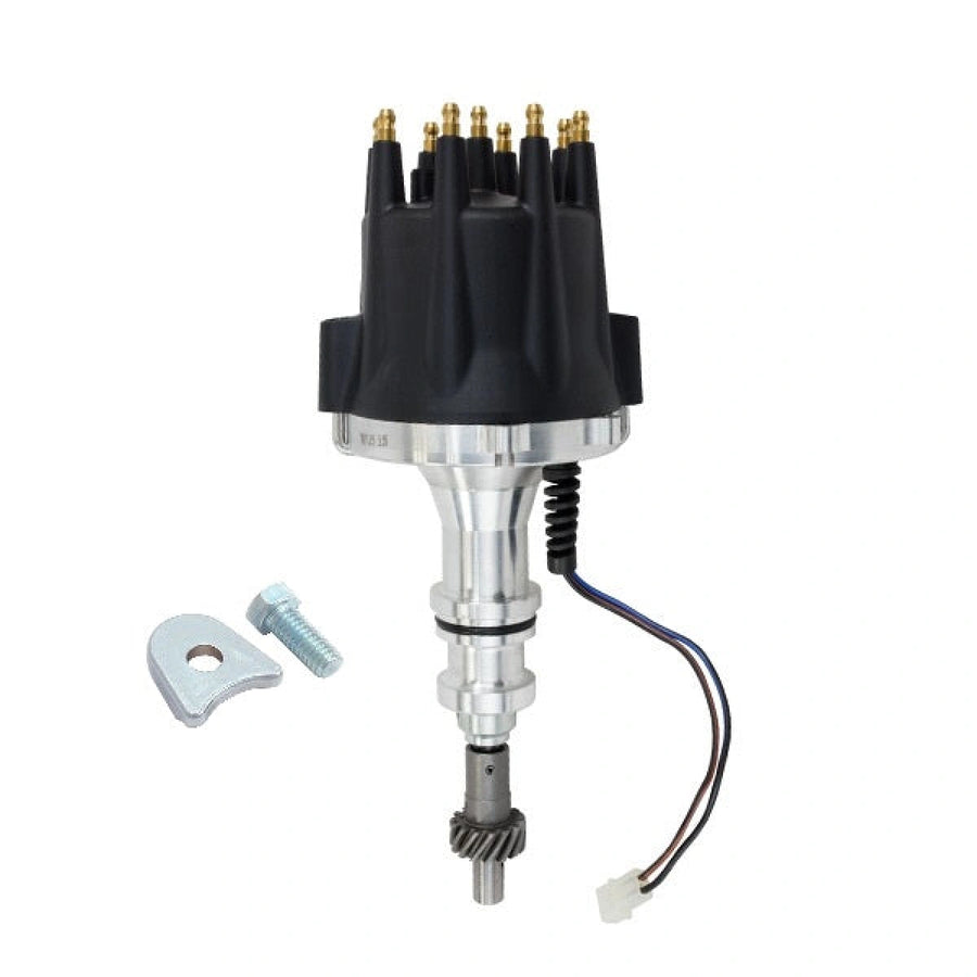 BluePrint Engines BPP3512BK Pro Series 2 Wire Distributor, Ford 351 Windsor, V8 Engine, Black Cap