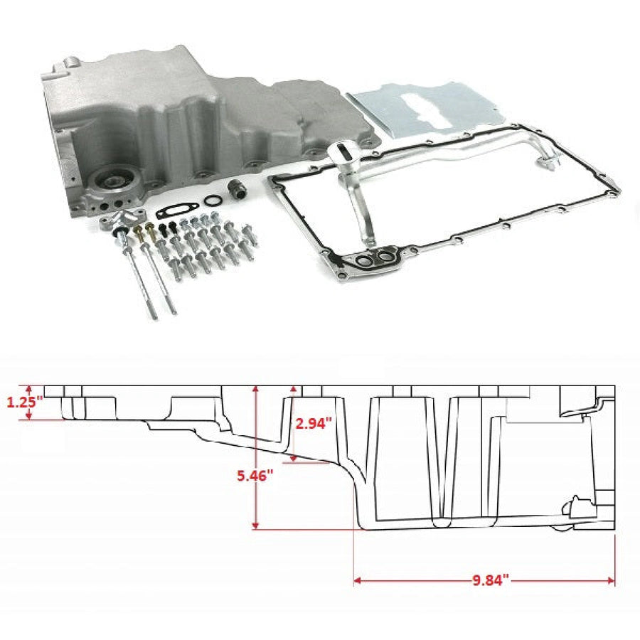 BluePrint Engines BPP81073 ENG Oil Pan