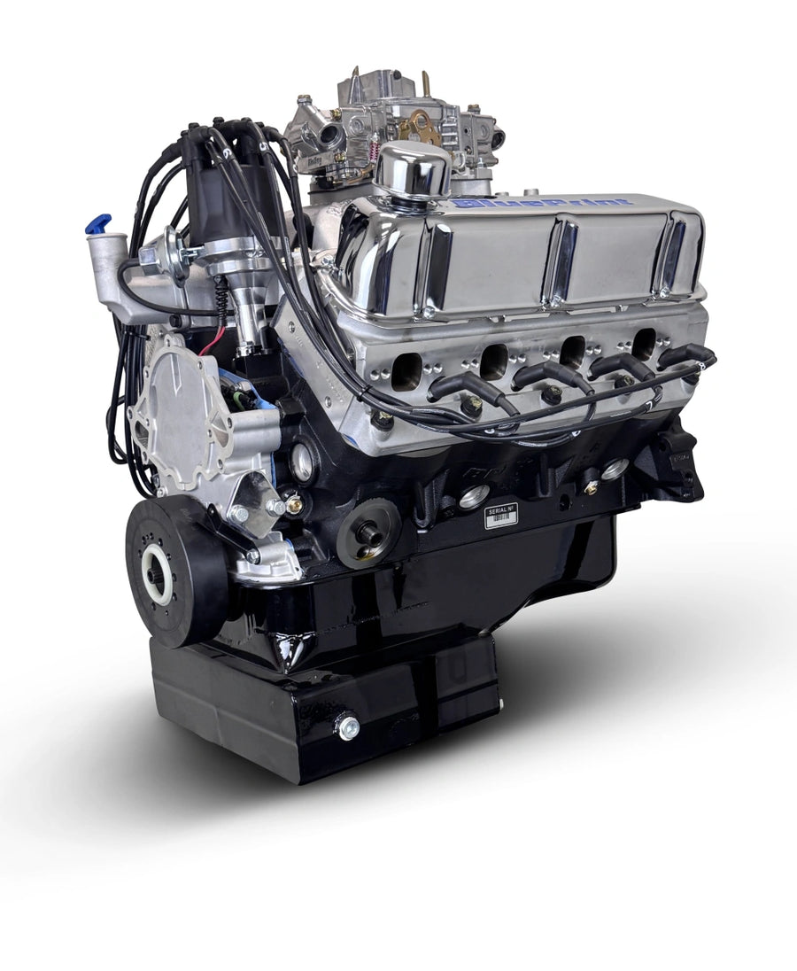 BluePrint Engines Ford Small Block Compatible Pro Series 427 C.I. Base Dressed - Front Sump Pan - Carbureted