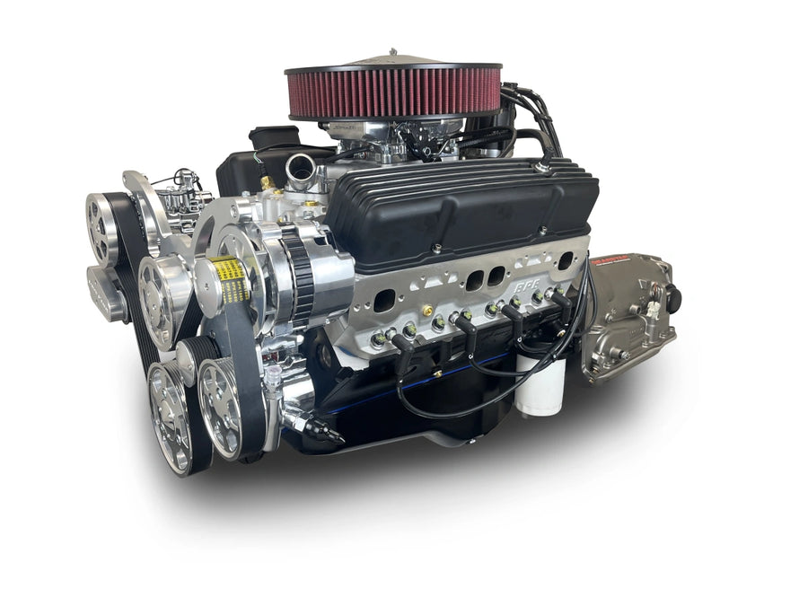 BluePrint Engines B383FK4WD Truck Edition GM Compatible Builder Series - EFI - Polished Pulley Kit