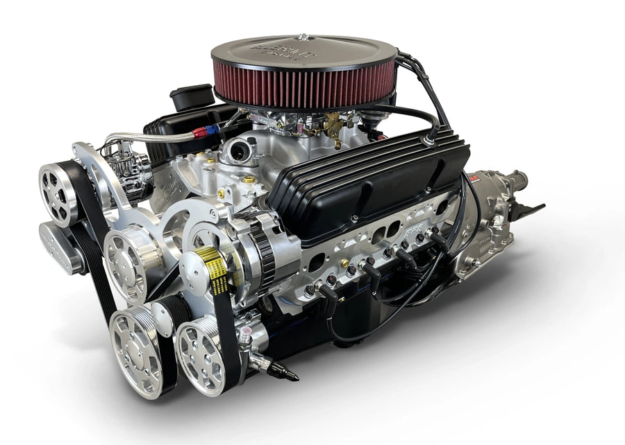 BluePrint Engines B400K700 Standard Edition GM Compatible Builder Series - Carb - Polished Pulley Kit