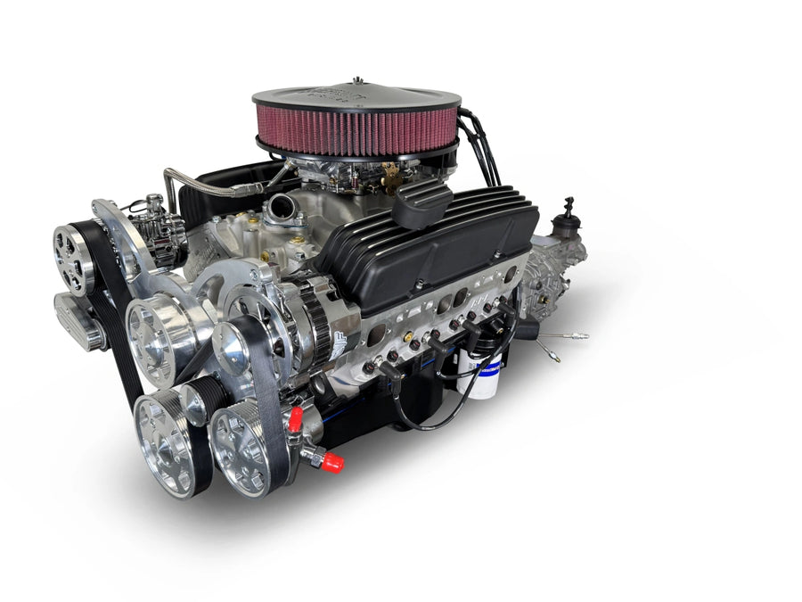 BluePrint Engines B400KTKX Standard Edition GM Compatible Builder Series - Carb - Polished Pulley Kit