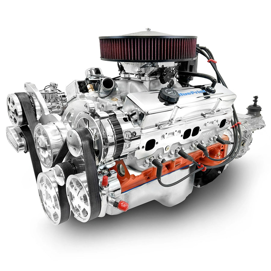 BluePrint Engines B427FKTKX Standard Edition GM Compatible Builder Series - EFI - Polished Pulley Kit
