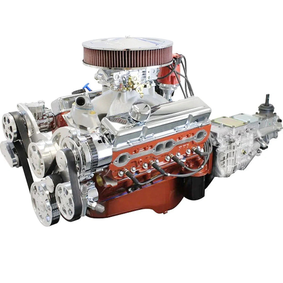 BluePrint Engines B427K700 Standard Edition GM Compatible Builder Series - Carb - Polished Pulley Kit