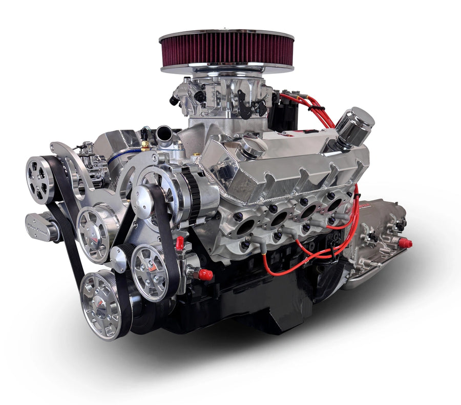 BluePrint Engines B598FK4L8 Standard Edition GM Compatible Builder Series - EFI - Polished Pulley Kit