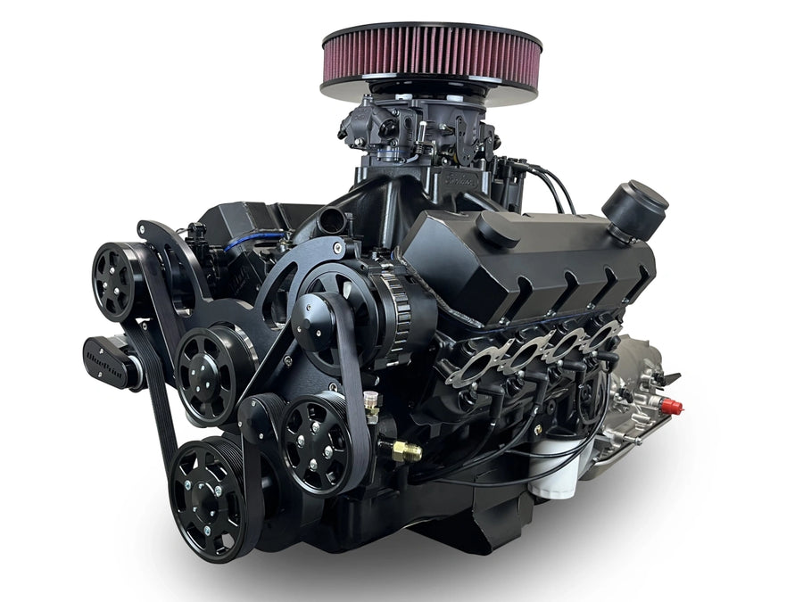 BluePrint Engines B632KB4L8X Standard Edition GM Compatible Builder Series - Carb - Black Pulley Kit