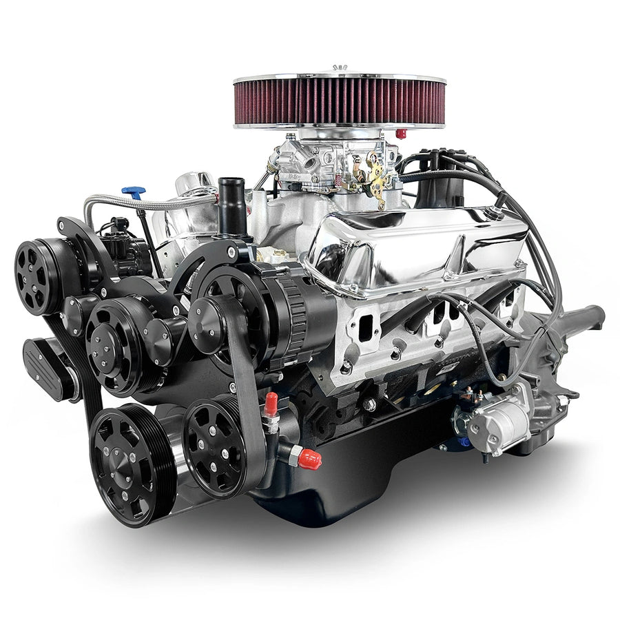 BluePrint Engines BC408KB727 Standard Edition Chrysler Compatible Builders Series - Carb- Black Pulley Kit