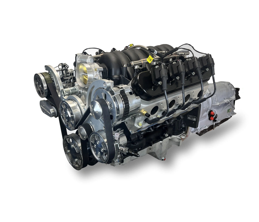 BluePrint Engines BLS3763KZF Standard Edition GM LS Compatible Builder Series - EFI - Natural Pulley Kit