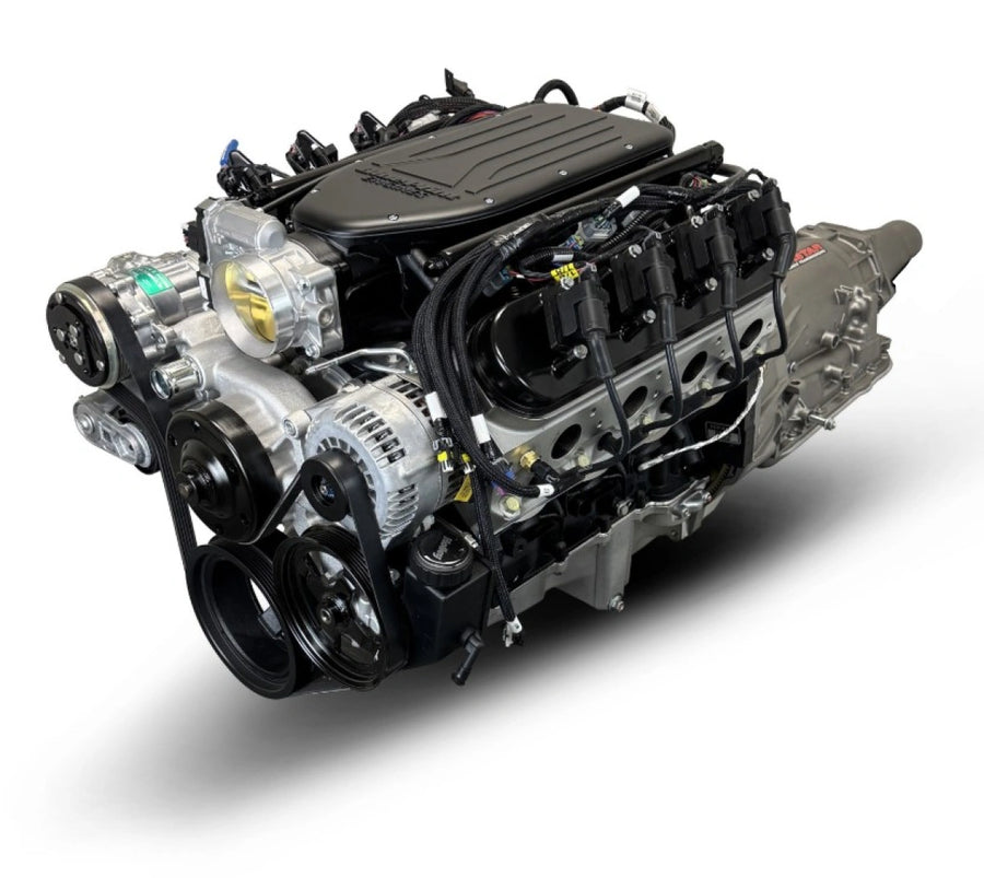 BluePrint Engines BLS3768K4L7 Standard Edition GM LS Compatible Builder Series - EFI - Natural Pulley Kit