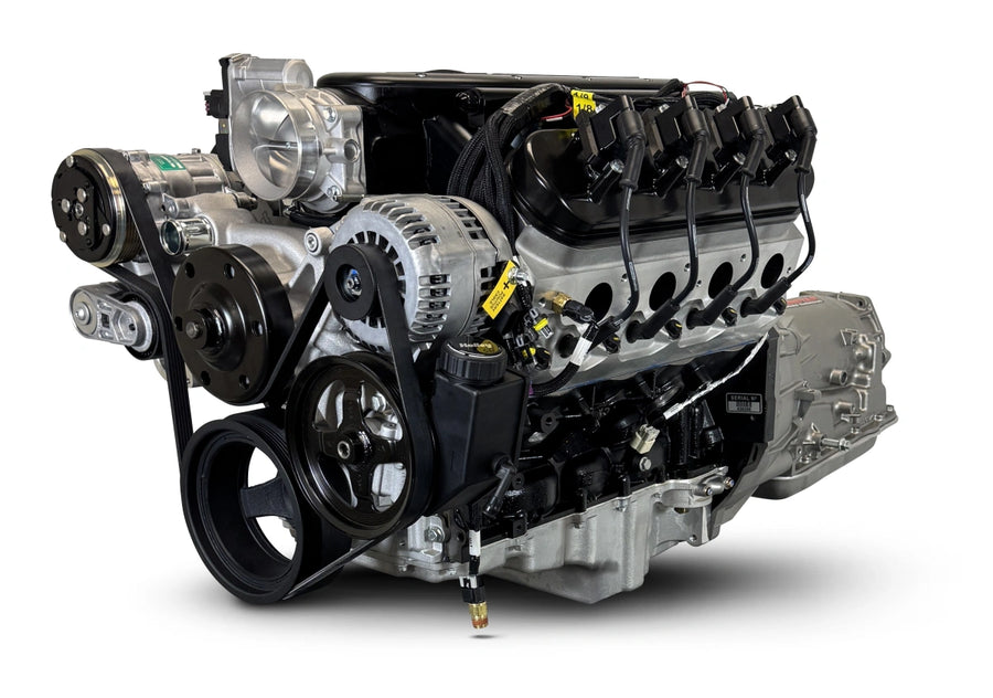 BluePrint Engines BLS3768K4X4 Truck Edition GM LS Compatible Builder Series - EFI - Natural Pulley Kit