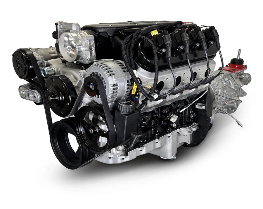 BluePrint Engines BLS3768KT56 Standard Edition GM LS Compatible Builder Series - EFI - Natural Pulley Kit