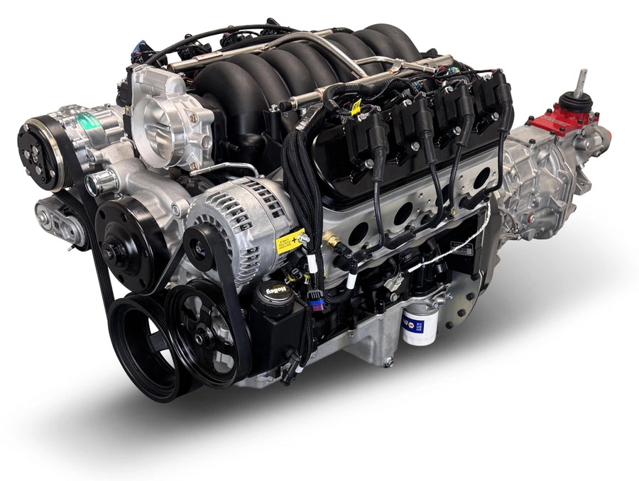 BluePrint Engines BLS4273KT56 Standard Edition GM LS Compatible Builder Series - EFI - Natural Pulley Kit