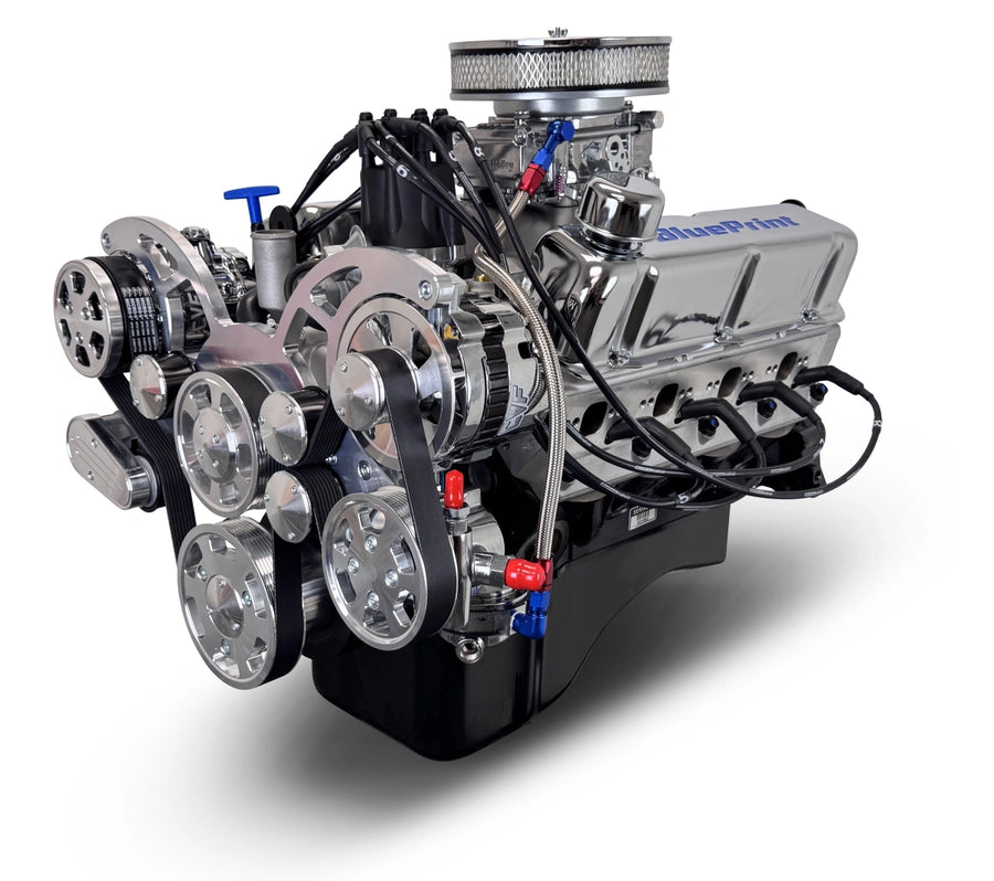 BluePrint Engines BP302CTCK 302CI Ford Small Block Compatible Deluxe Dressed -Carb -Polished Kit