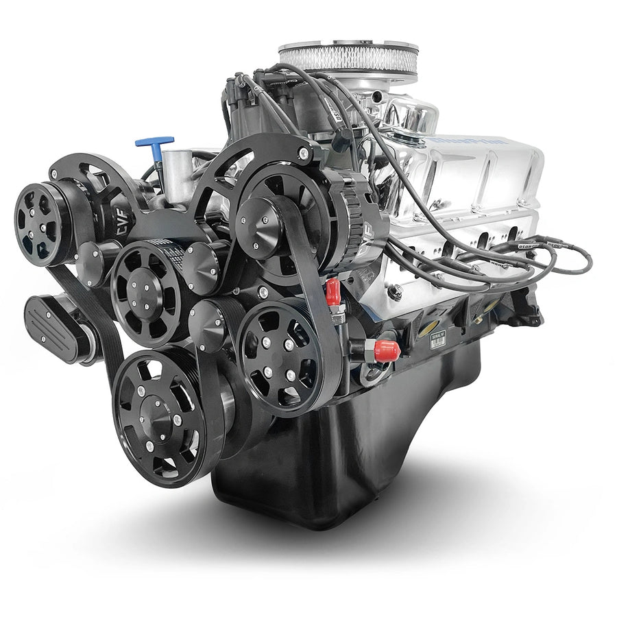 BluePrint Engines BP302CTFKB 302CI Ford Small Block Compatible Deluxe Dressed -EFI -Black Kit