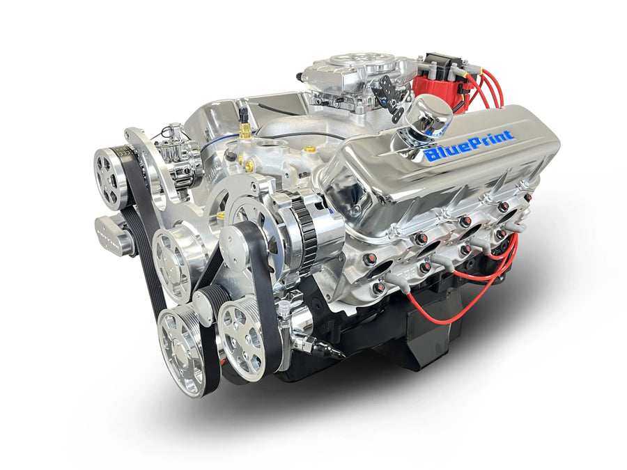 BluePrint Engines BP454CTFK 454CI GM Big Block Compatible Deluxe Dressed -EFI -Polished Kit
