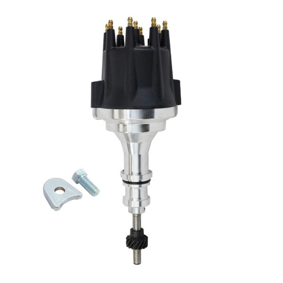 BluePrint Engines BPP3022BK Pro Series 2 Wire Distributor, Ford SB 289302W, V8 Engine, Black Cap