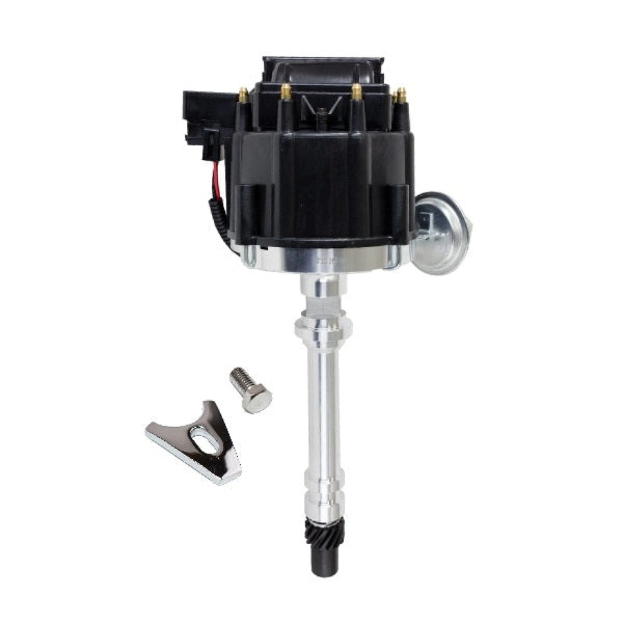 BluePrint Engines BPP350BK HEI Distributor, Chevy SBBB, V8 Engine, 65K Mopar, Black Cap