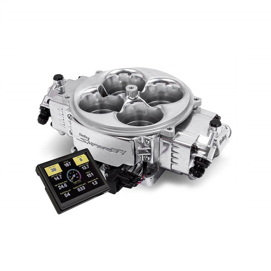 BluePrint Engines BPP550841 Holley Super Sniper 4500 EFI, Self Tuning, Power Adder, Shiny Finish