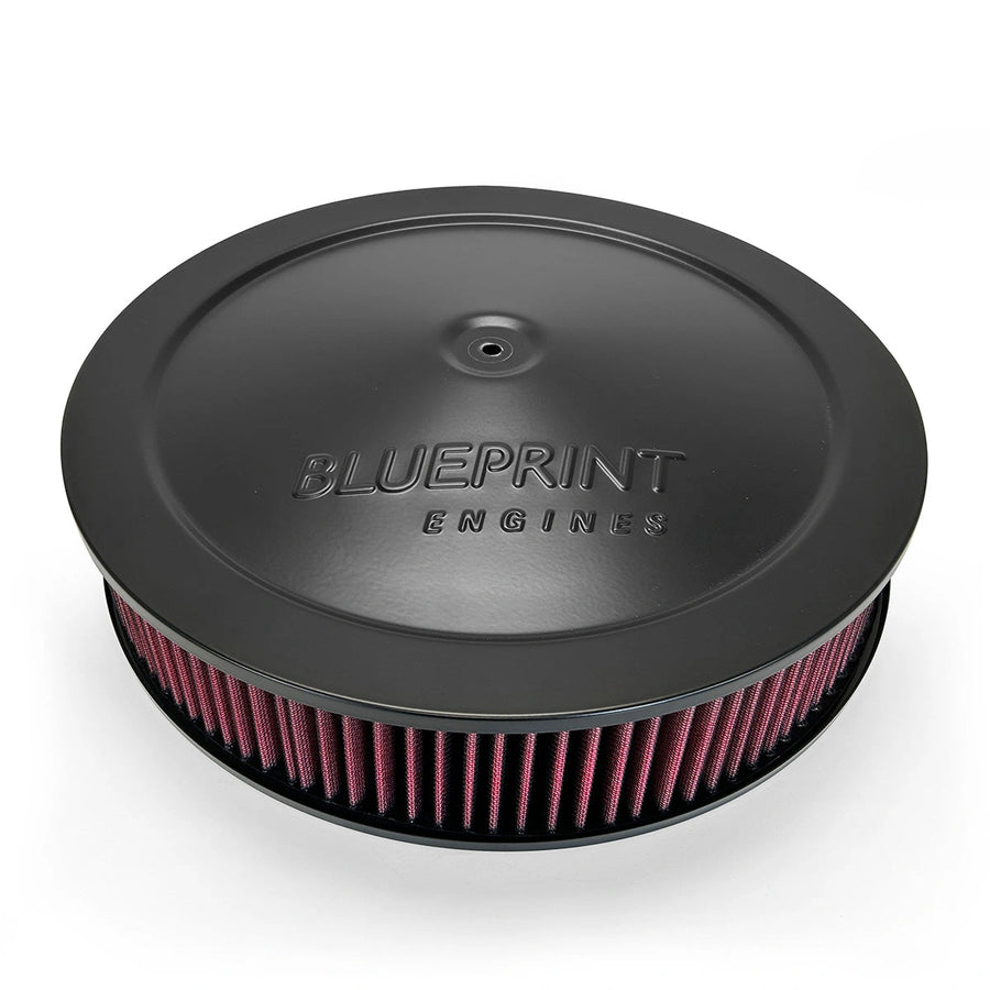 14\" BluePrint Black Air Cleaner w/ 4500 Dominator Base - Black