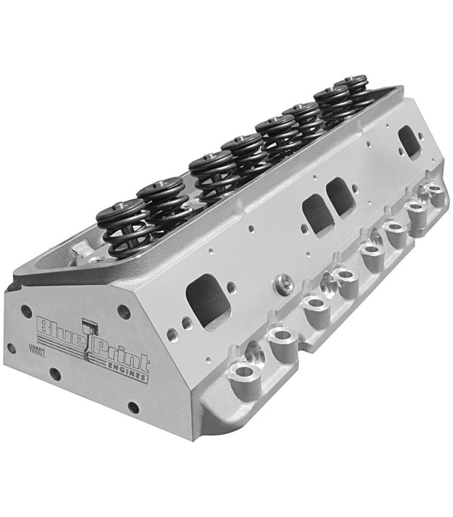 BluePrint Engines H8002S SB Chevy Aluminum Cylinder Head 195cc  Assembled Sold Individually
