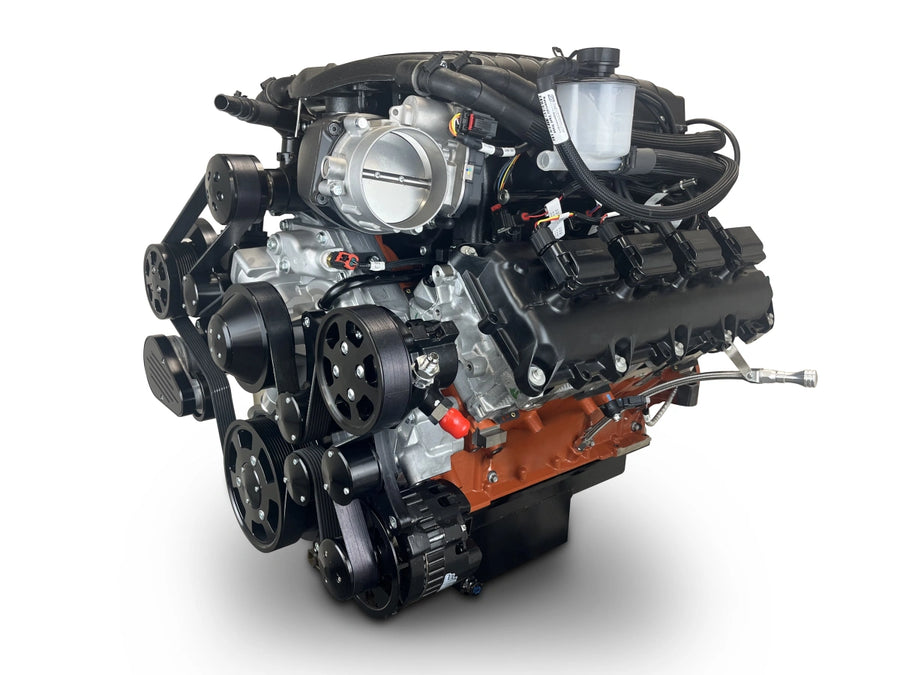 BluePrint Engines Chrysler Hemi Compatible Pro Series 426 C.I. Deluxe Dressed - Black Pulley Kit - Supercharged