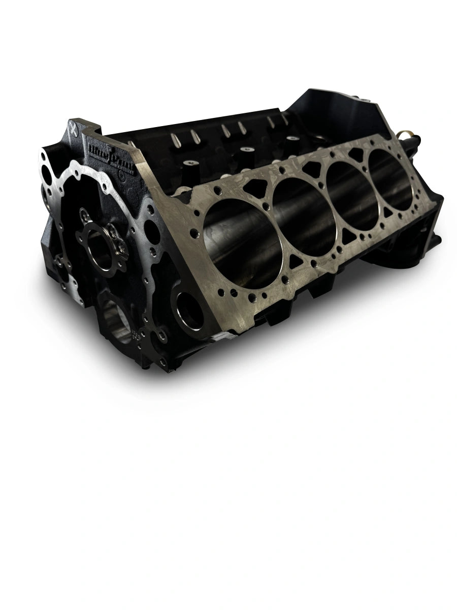 BluePrint Engines BPP12110353 GM Small Block Compatible Bare Block 9.025 Deck 4.000 Bore 350 Main Ductile Caps